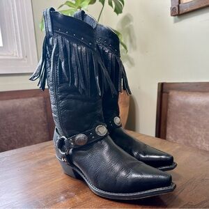 Vintage Laredo Fringe Women’s Cowboy Boots